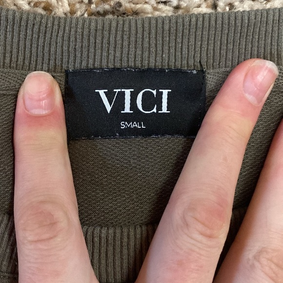 VICI Green Sweatshirt - Picture 2 of 7
